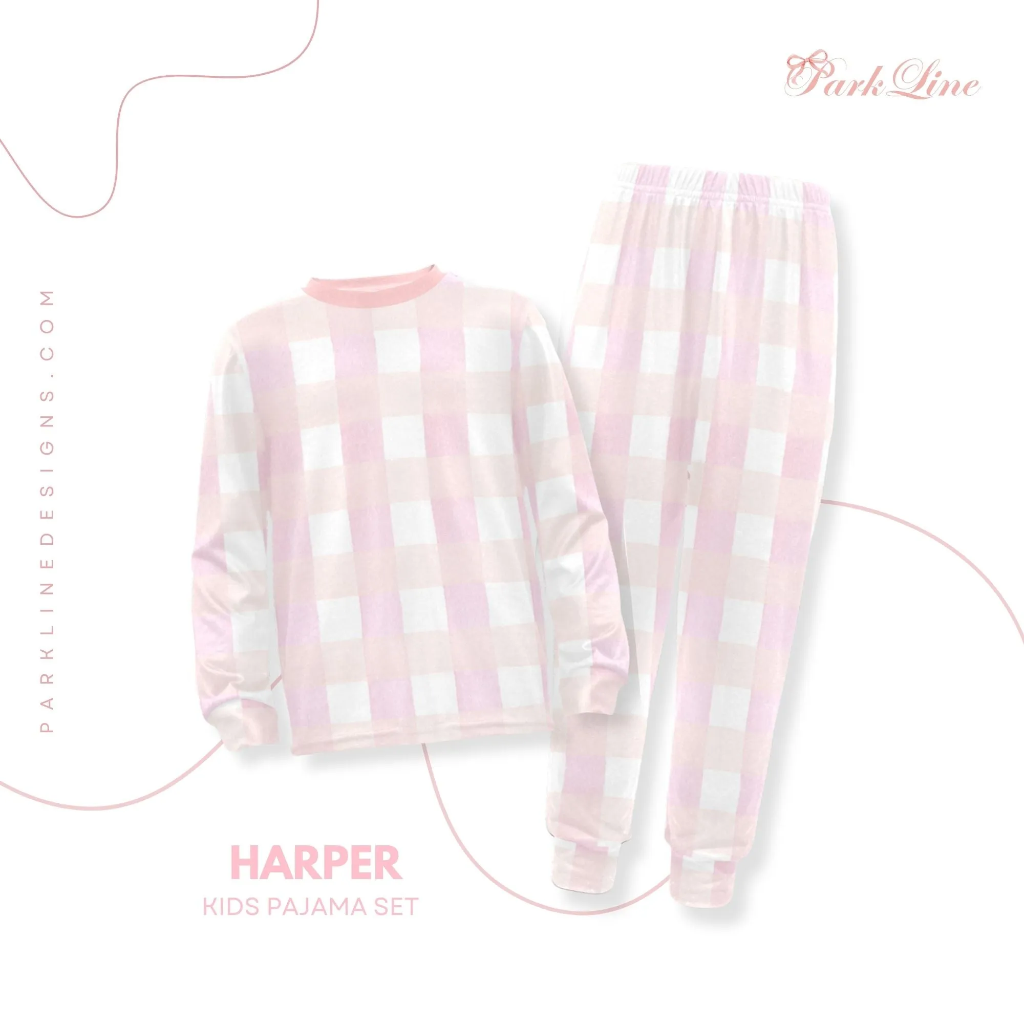 Bella Pink | Pajama Set for Girls  | Cozy & Comfortable Sleepwear for Kids
