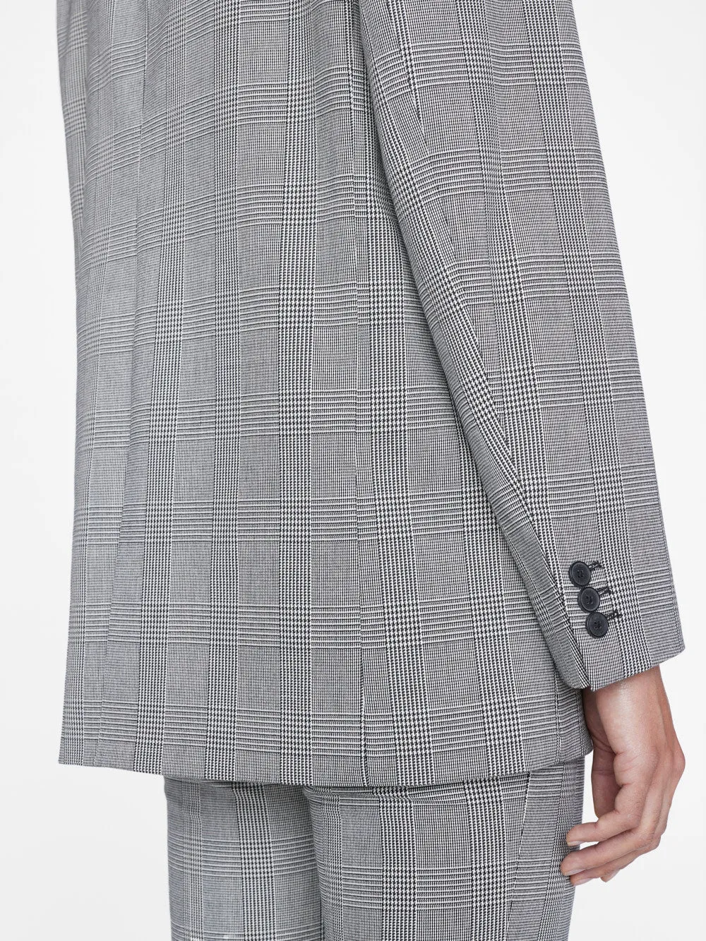 The Oversized Blazer -- Noir Multi